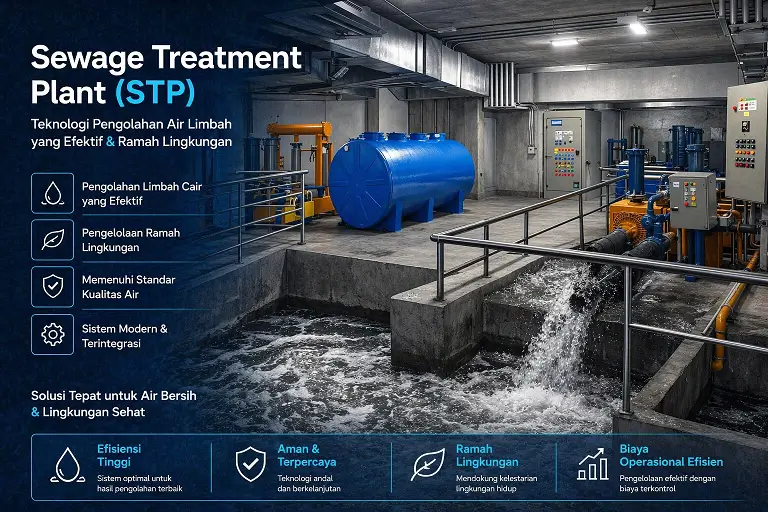Sewage Treatment Plant PT. Biotek Tirta Mandiri