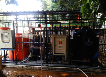 Ultrafiltration kapasitas 4 M4/Jam Lokasi Masjid Istiqlal Jakarta