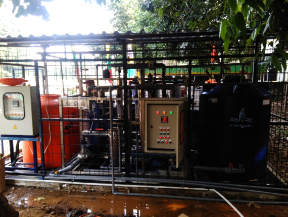 Ultrafiltration kapasitas 4 M4/Jam Lokasi Masjid Istiqlal Jakarta